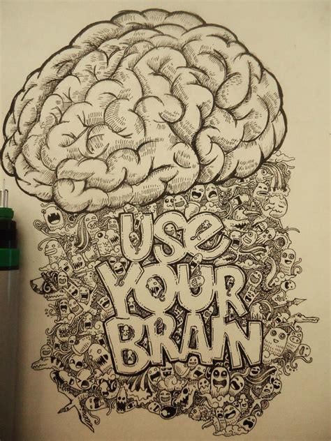 Brain Doodle Notebook