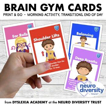 Brain Gym Cards Elementary Class Com Brain Gym Brain Learning Brain Gym Exercises