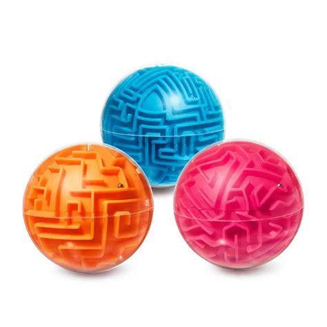 Brain Maze Fidget Puzzles: Pack of 3 - The Works