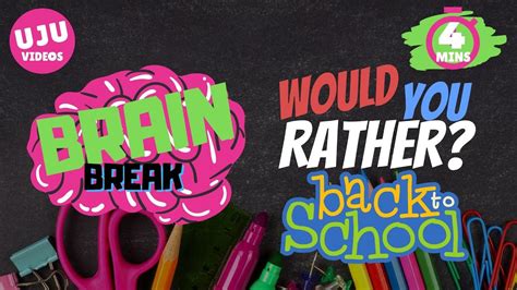 Brain break would you rather. Things To Know About Brain break would you rather. 