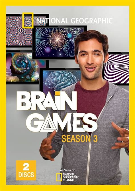 Brain games tv.  This interactive series uses games, illusions and experime...