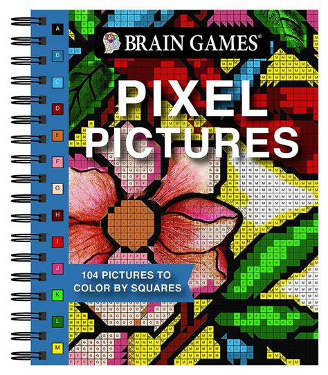 Read Brain Games  Pixel Pictures 104 Pictures To Color By Squares By Publications International