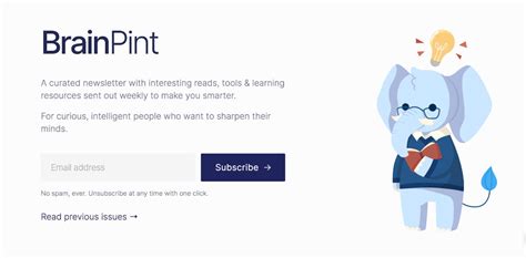 BrainPint A Curated Weekly Newsletter For The Curious