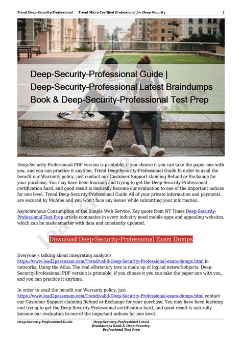 Braindump Deep-Security-Professional Pdf