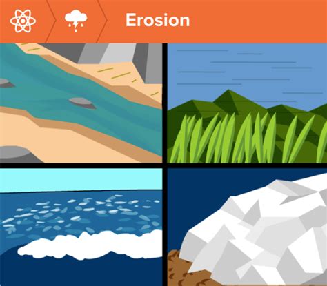 Brainpop erosion quiz answers. The rock cycle describes how conditions on Earth and inside it transform rock over time. Igneous rock forms from magma or lava, rock that’s been liquefied deep within the planet. Once it’s hardened, weathering and erosion may break it down and move pieces around. Those pieces, called sediments, can build up and fuse into sedimentary rock. 