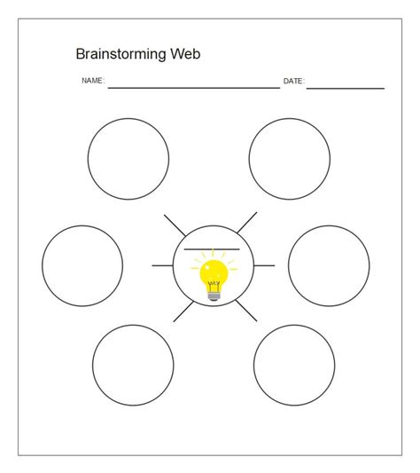 Brainstorming Web Template Sample