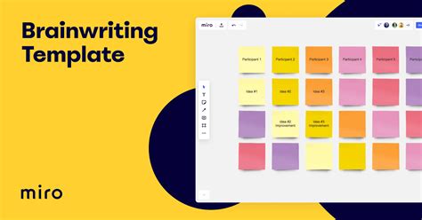 Brainwriting template