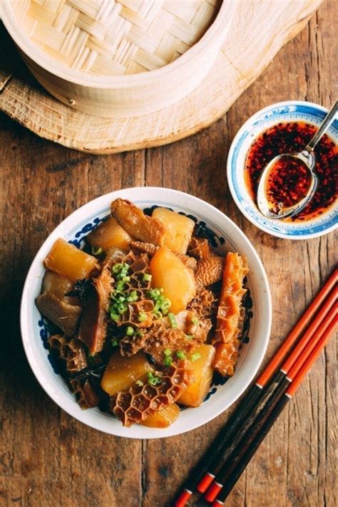 Braised Beef Honeycomb Tripe - Wok and Kin