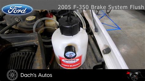 Brake Bleeding Sequence Ford F350 Completely Normal Not To