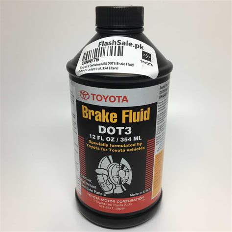 Liqui Moly Brake Fluid. Part Number: 7980-06182965. Brand: Liqui Moly. Notes: Brake Fluid DOT 4, 0,5 Liter -- Application temperature: year-round. Exceptionally well-suited for use with all disk and drum brake systems, as well as vehicle clutch systems for which a synthetic brake fluid of DOT 4 specificationis required.