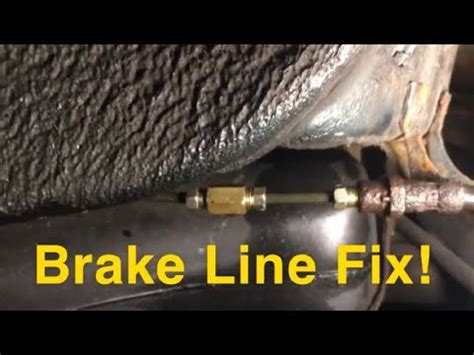 Over time, your brake pipe could become corroded and even start leaking brake fluid. Your brake lines are the reason your brakes work, so if you notice any issues then you must get a brake pipe replacement as soon as possible. Brake lines are checked as part of your MOT and if they are corroded and not in full working order you will fail.. 