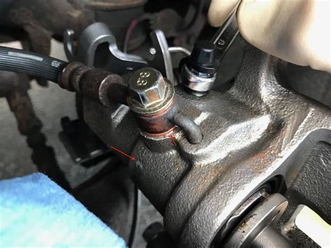 If you have a leaking brake line, you can usually find a place where the line isnt too horribly rusted. ... so we really didn't need to stop much … no stop signs/signals/etc. in sight) and I just poured water in the brake fluid reservoir as fast as it was flooding out a gaping hole in the booster. Yes, water isn't "safe" for the lines ...