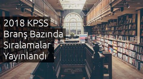 Branş Bazında Sıralamalar Açıklandı Okul Öncesi.