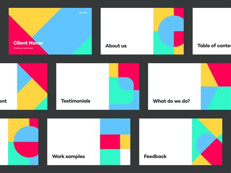 Brand Patterns by Benjamin Oberemok for unfold on Dribbble