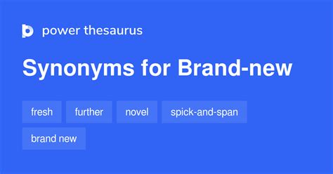 Brand new synonym. Things To Know About Brand new synonym. 