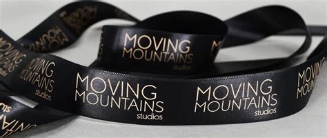 Branded ribbon.  Decorative personalized ribbons add that charming and ...