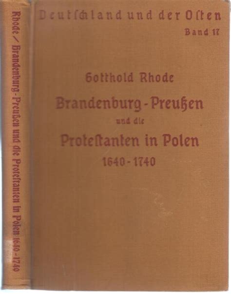 Brandenburg preussen und die protestanten in polen 1640 1740. - Das fragmentum fantuzzianum neu herausgegeben und kritisch untersucht.