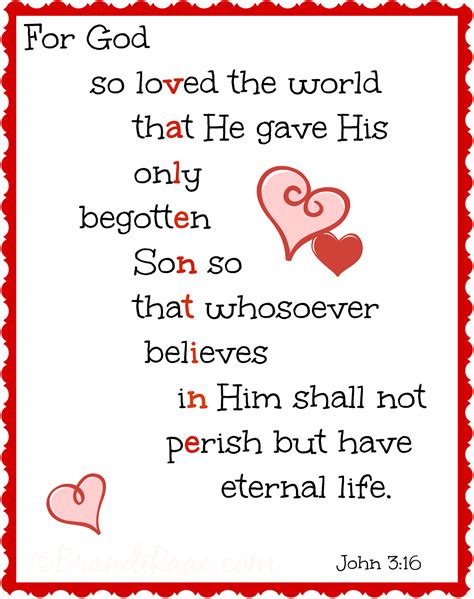 Brandi Raae For God So Loved The World Printable Updated