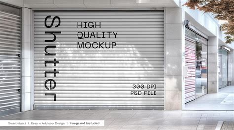 Branding Roller Shutter Mockup PSD, 34,000+ High Quality Free PSD ...