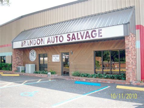 Brandon auto salvage. Please contact BRANDON AUTO SALVAGE for auto & truck parts. Link to Brandon Auto Website; Direction to Brandon Auto (813) 689-8131. 3159 E. State Road 60 Valrico, FL 33594 ... 
