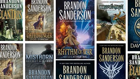 Brandon sanderson books in order