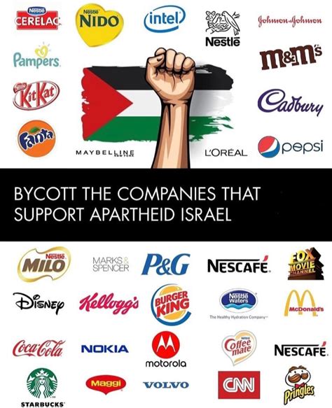 Brands that support israel. February 14, 2024 2:55 PM EST. O n- and offline, activists are urging consumers to boycott brands like Starbucks and McDonald’s over their perceived support for Israel’s … 
