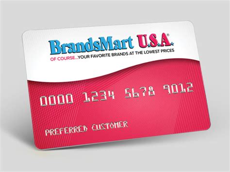 CREDIT CARD. BrandsMart USA offers customers a credit card that can be used in-store and online. ... Payment Options; Store Locator; Investor Relations; CUSTOMER SERVICE.
