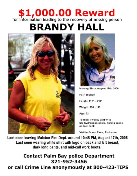 Brandy Hall - Disappeared