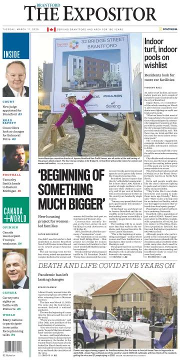 Brantford expositor news archives. .  ...