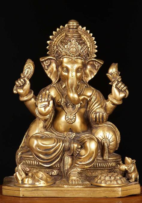 Brass Ganesha Statue - Exporters in India - IndiaMART