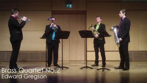 Brass quartet with Britton - YouTube