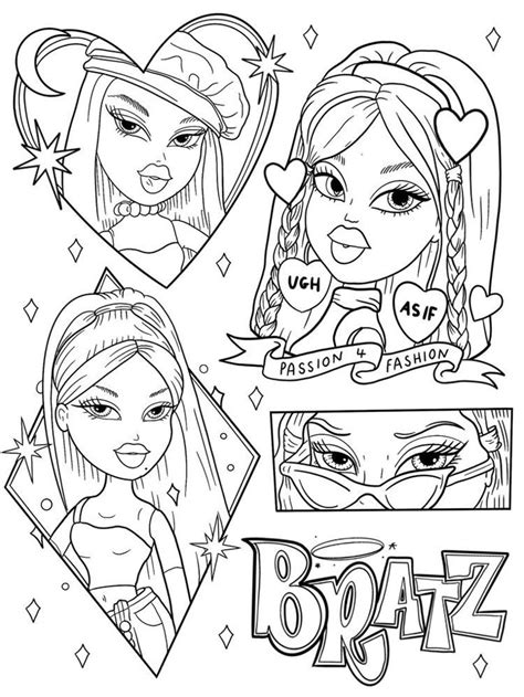 Brats Coloring Pages