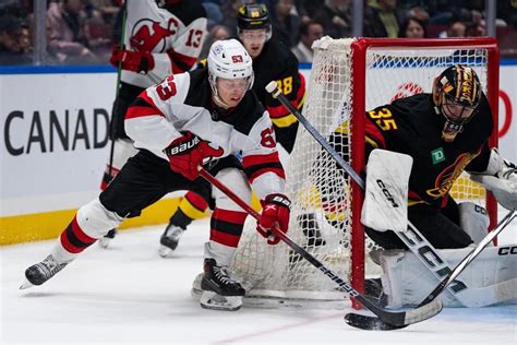 Bratt spoils Canucks’ comeback as Devils win ‘Hughes Bowl’ 6-5