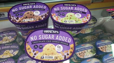 There are 120 calories in 2/3 cup (88 g) of Braum's No Sugar Added Vanilla Ice Cream.: Calorie breakdown: 47% fat, 42% carbs, 11% protein.. 