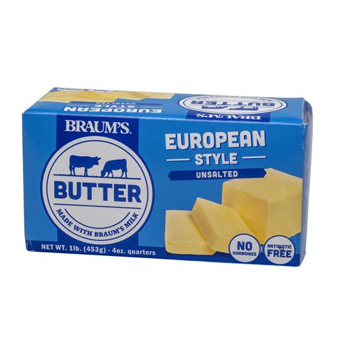 1/2 cup Braum’s Butter or Margarine, melted; 3 cups Bra