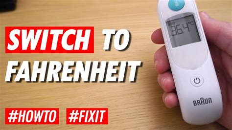 How to change fahrenheit to celcius #Braun #thermometer F/C and C/F very easysimple way....watch this video, simply explaining ..How to change scale or degre....