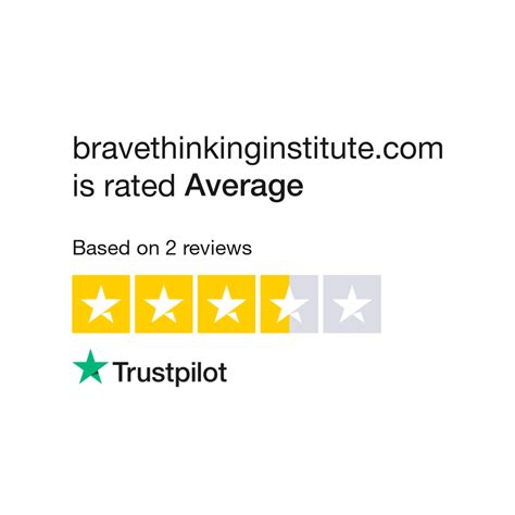 Brave thinking institute reviews. Company reviews can provide helpful insights into the company culture, working conditions, benefits, compensation, and training opportunities in Brave Thinking Institute. They may also reveal information or provide tips on interviewing skill requirements, and other factors that could help when applying for a position at that company. 