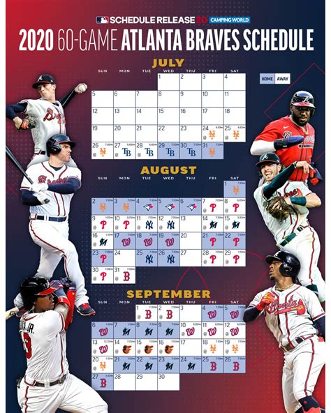 Braves Calendar 2022