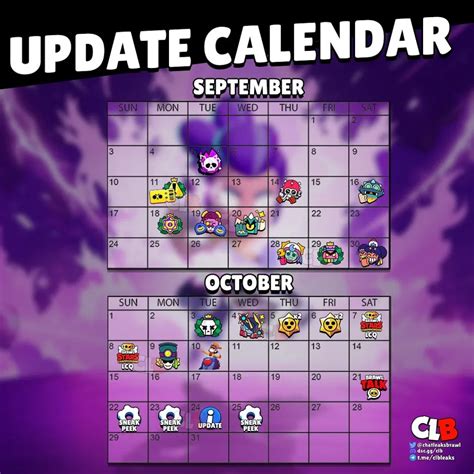 Brawl Stars Event Calendar