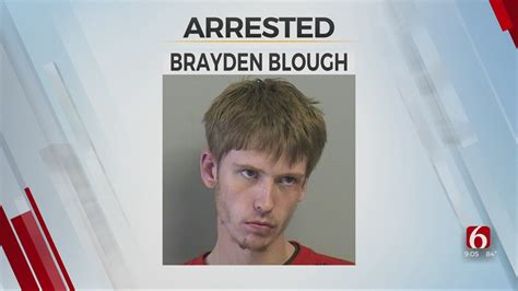 18 Tháng 8, 2021. Brayden Blough, 20, was arrested on a first-degree murder complaint in the death of Joseph Ervin Brown, 28, who died of gunshot wounds and was dumped in the 8400 block of South Toledo Avenue about 11 a.m. Aug. 11. tulsaworld.com. Suspect arrested on murder complaint after body found in south Tulsa.. 