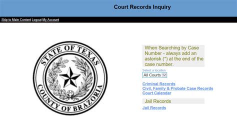 Brazoria county texas court records. Court Records Inquiry: User ID: Password: Odyssey Public Access. 