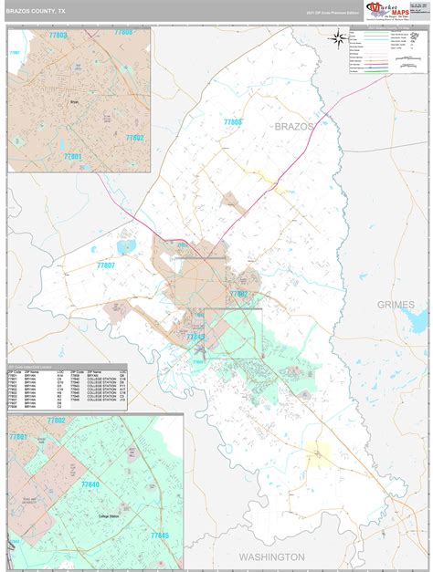 Brazos County Political Map - ArcGIS