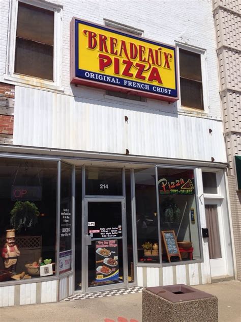 Breadeaux - Specialty Pizzas. Single or Calzone. Small 10". Medium 12". Large 14". Breadeaux Special Pizza. Beef, mild or hot sausage, onion, black or green olive and …