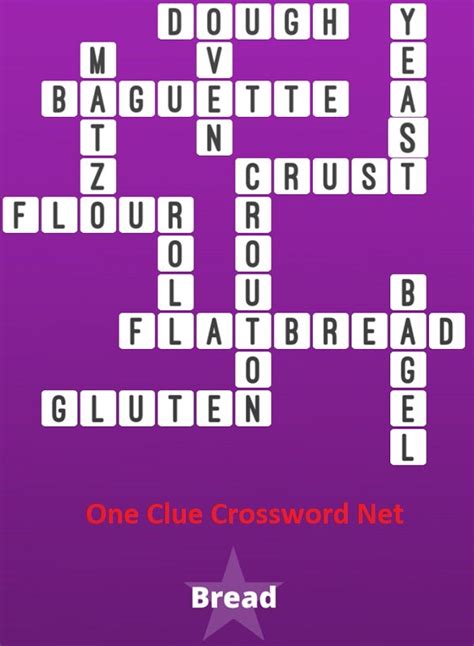 Breadstuff - 18 answers Crossword Clues