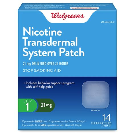 Break Free from Nicotine Addiction with Walgreens Nicotine Patches