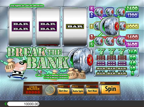 Break the bank slot game. Prediksi sgp 28 juli.