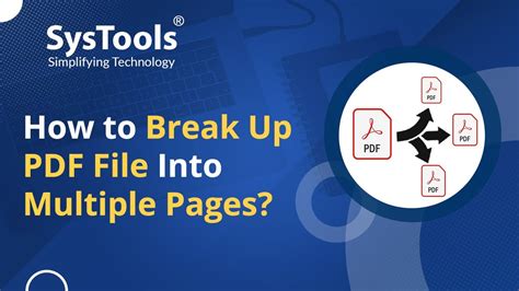 Break up, Divide PDF File into Multiple Pages - BitRecover