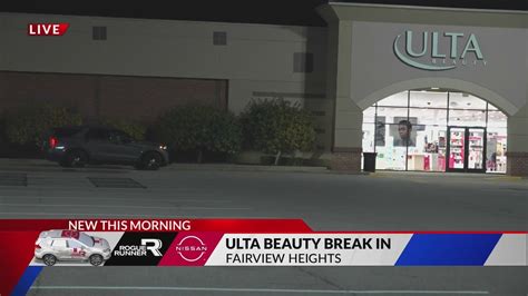 Break-in at 'Ulta Beauty' in Fairview Heights, Illinois, police investigating