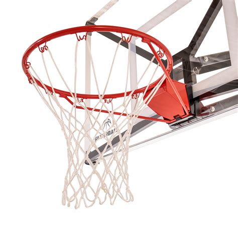 Breakaway basketball. Work on your range with the Spalding Slam Jam Basketball rim. Built for the outdoor game, this steel rim has a powder coat to protect it from the elements. ... Product Details. 2 7/8" x 2 1/2" mounting bracket; Heavy-duty steel rim; Ultra-smooth spring breakaway action; Includes all-weather net; Designed for outdoor play; Backed by Spalding's ... 