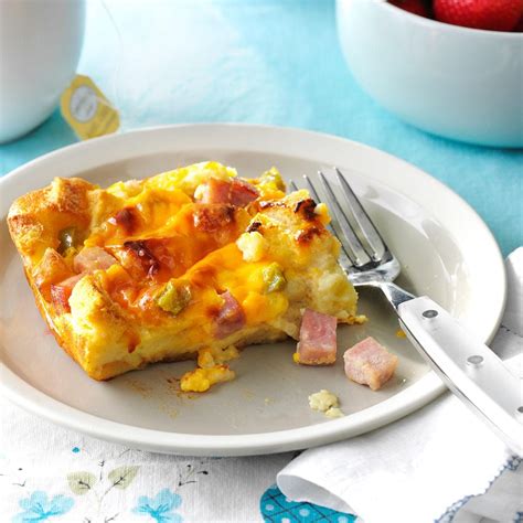 Breakfast Frazzled Eggs With Smoked Ham & Toasted …